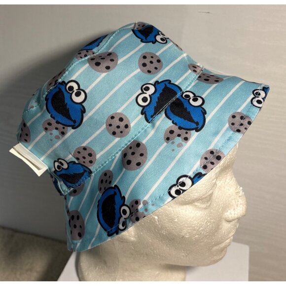 Sesame Street Cookie Monster Reversible Bucket Hat For Toddler - Picture 4 of 6